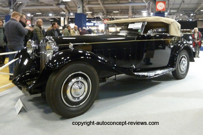 1932 Delage D8S Cabriolet Pourtout